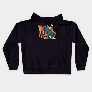 Pee Wee Dance Vintage Kids Hoodie